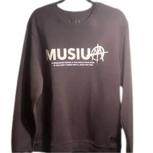 Musium Div crew neck casual trendy long sleeve polycotton sweatshirt 50